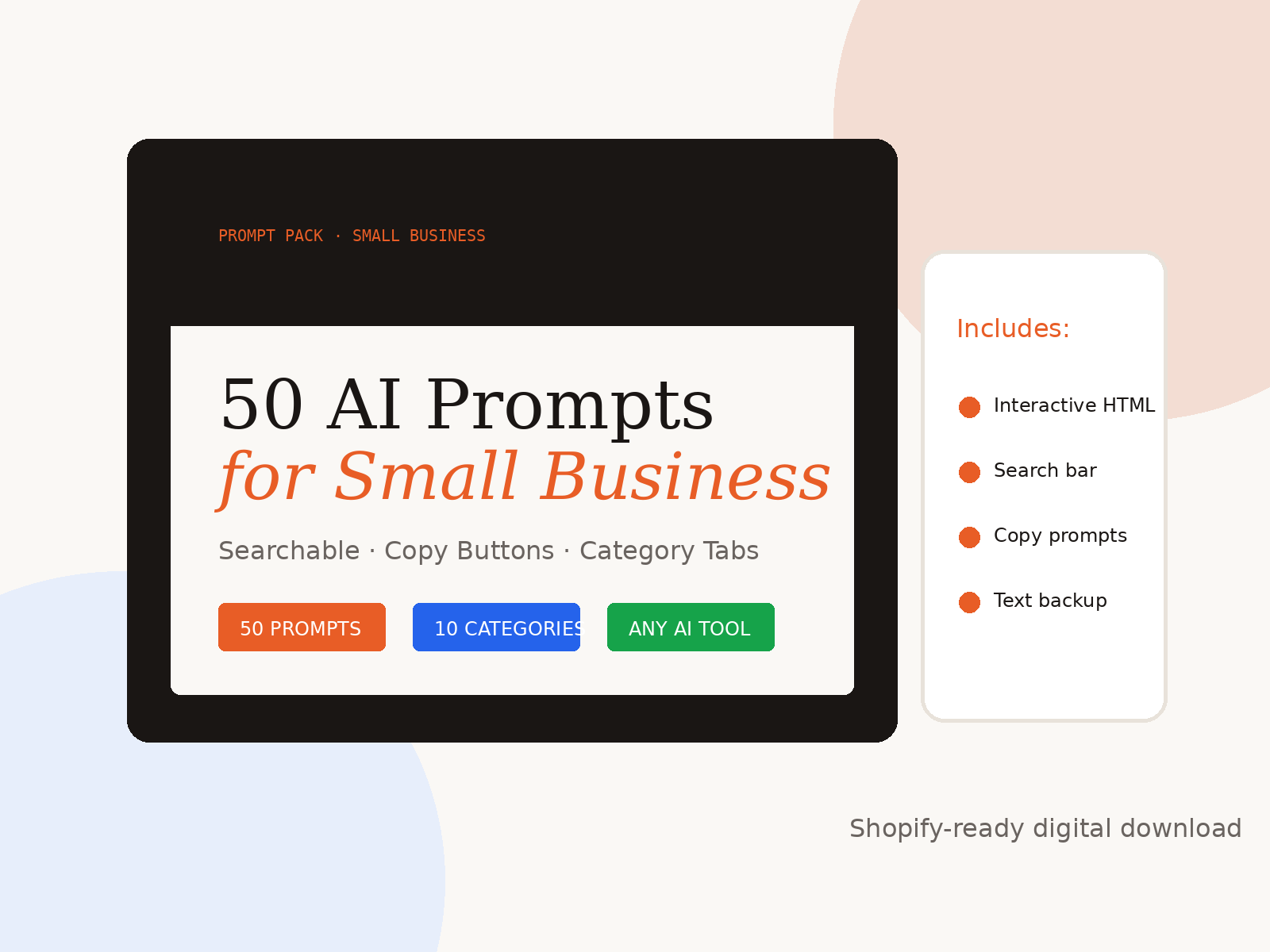50 AI Prompts for Small Buisnesses