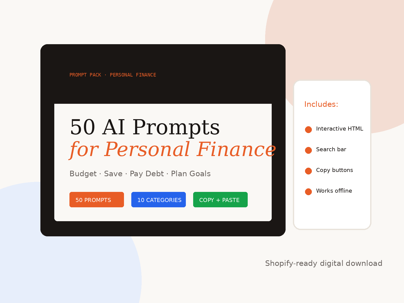 50 AI Personal Finance Prompts